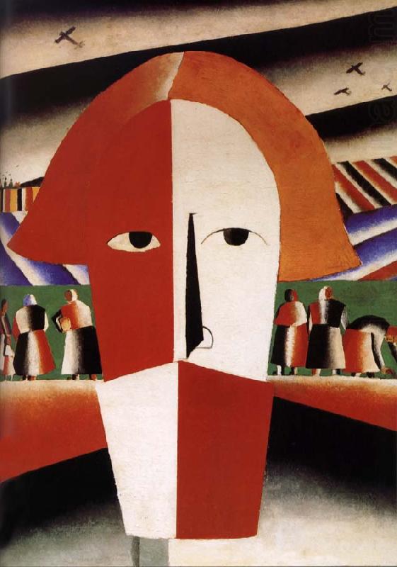 Kasimir Malevich Peasant-s head china oil painting image